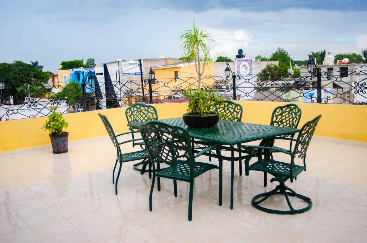 Hotel Villa Angeles Campeche Kültér fotó